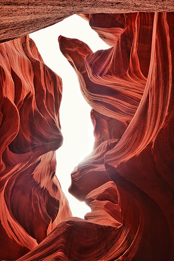 Seepferdchen im Lower Antelope Canyon