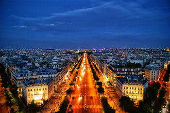 Champ de Elysee in Paris
