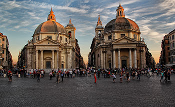 Piazza del Popolo in Rom