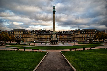 Schlosspark in Stuttgart